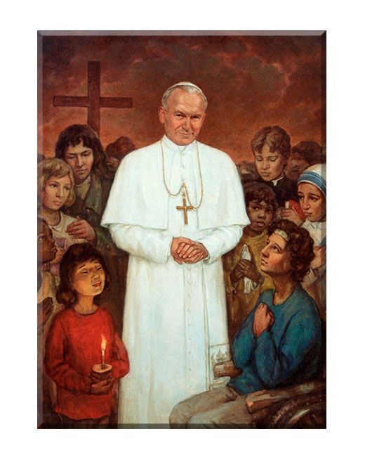 Święty Jan Paweł II - 04 - Obraz religijny