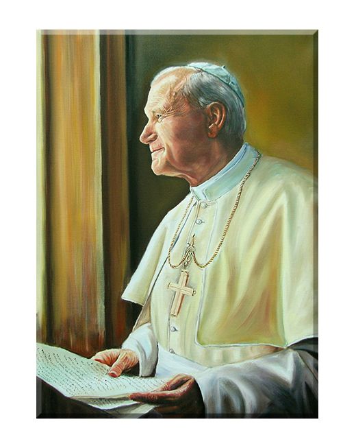 Święty Jan Paweł II - 07 - Obraz religijny
