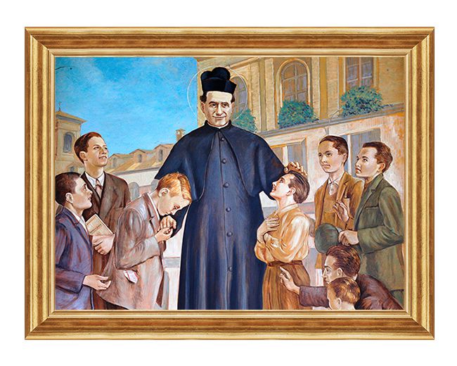 Święty Jan Bosko - 04 - Obraz religijny