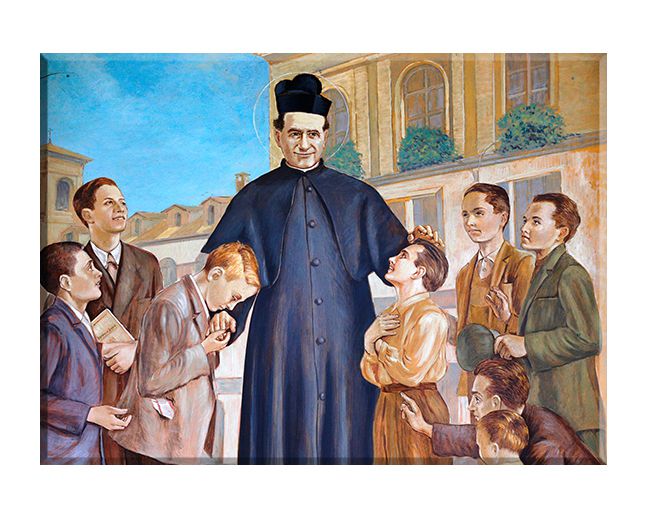 Święty Jan Bosko - 04 - Obraz religijny