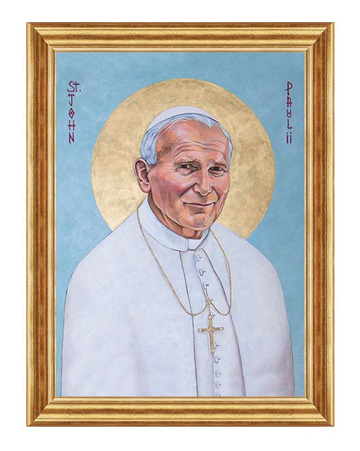 Święty Jan Paweł II - Ikona - 47 - Obraz religijny
