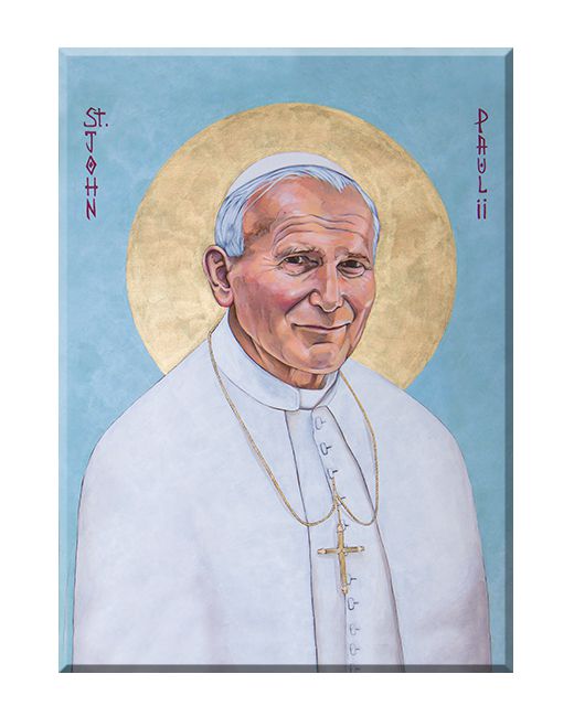 Święty Jan Paweł II - Ikona - 47 - Obraz religijny
