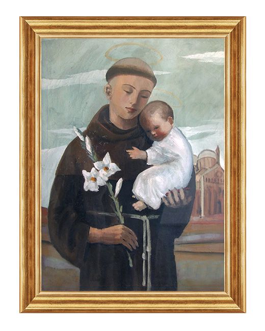 Święty Antoni z Padwy - 01 - Obraz religijny