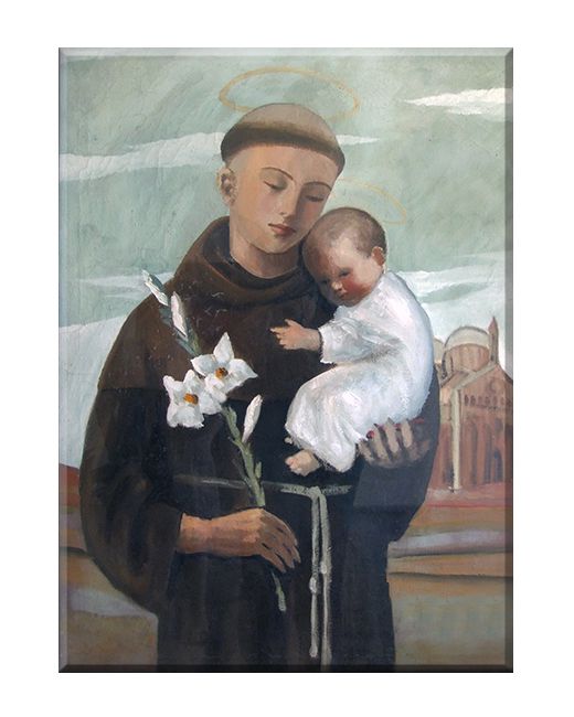 Święty Antoni z Padwy - 01 - Obraz religijny