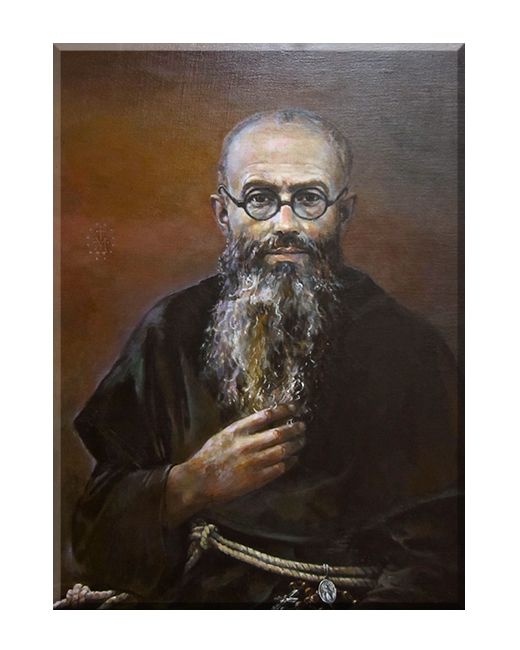 Święty Maksymilian Maria Kolbe - 11 - Obraz religijny