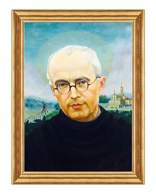 Święty Maksymilian Maria Kolbe - 14 - Obraz religijny
