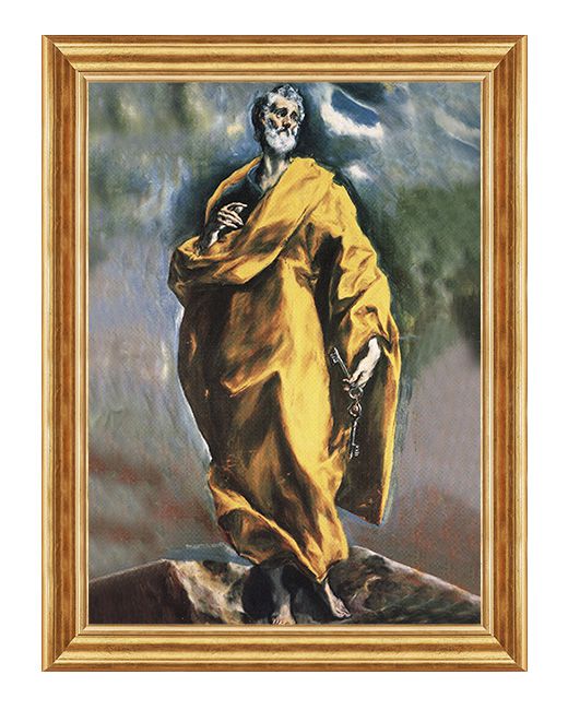 Święty Piotr - 04 - El Greco - Obraz religijny