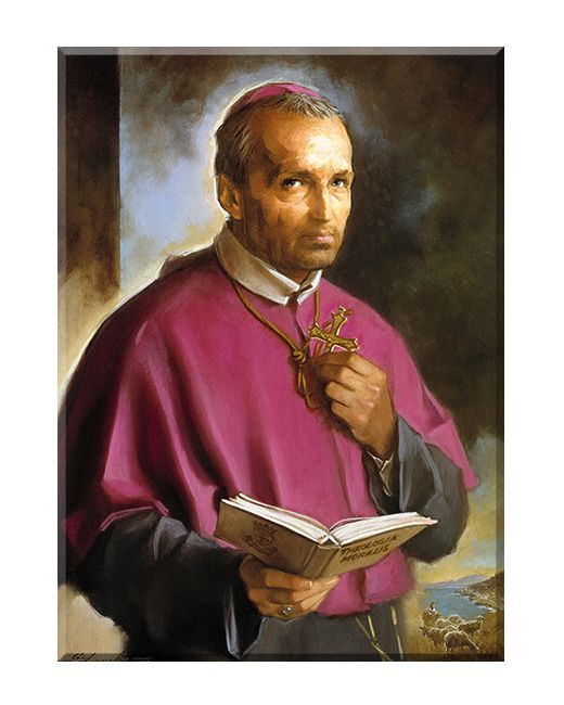 Święty Alfons Maria Liguori - 03 - Obraz religijny