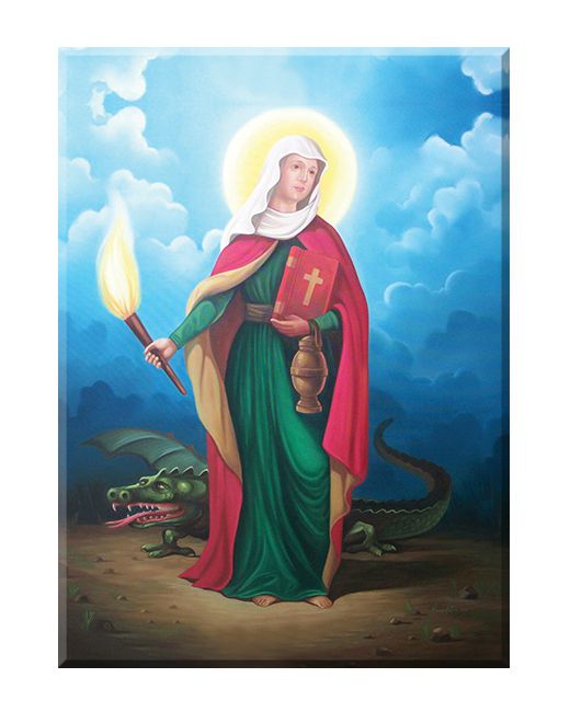 Święta Marta z Betanni - 01 - Obraz religijny
