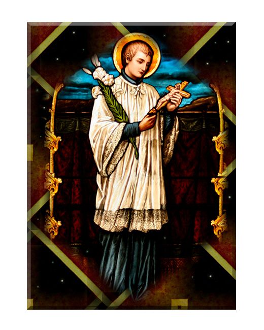 Święty Alojzy Gonzaga - 03 - Obraz religijny