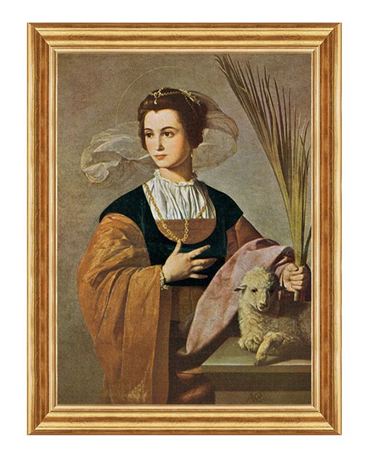 Święta Agnieszka Rzymianka - 03 - Obraz religijny