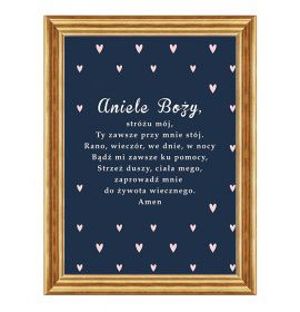 Aniele Boży - 06 - Obraz z modlitwą dla dziecka