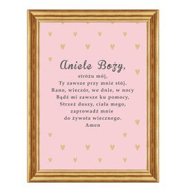 Aniele Boży - 07 - Obraz z modlitwą dla dziecka