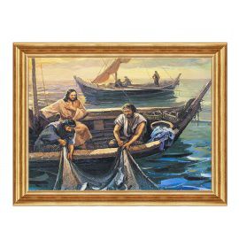 Pan Jezus na łodzi - 03 - Obraz religijny