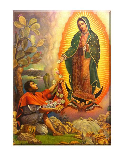 Święty Juan Diego - 02 - Obraz religijny
