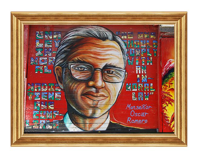 Święty Oscar Romero - 05 - Obraz religijny