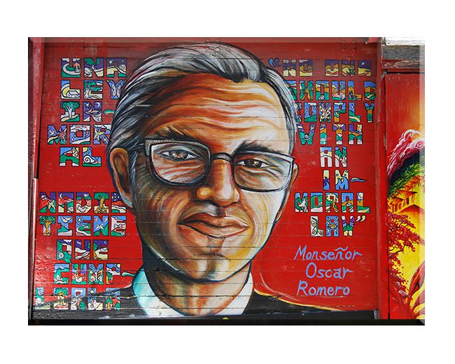 Święty Oscar Romero - 05 - Obraz religijny