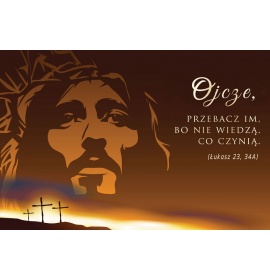 Tło ciemnicy - 07 - Baner religijny - 150x100 cm