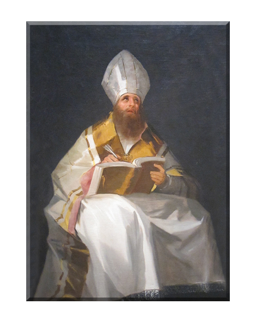 Święty Ambroży z Mediolanu - 03 - Obraz religijny