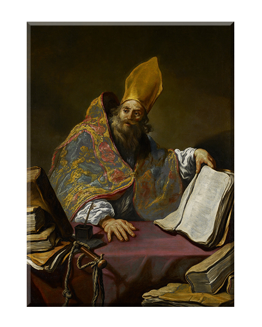 Święty Ambroży z Mediolanu - 06 - Obraz religijny