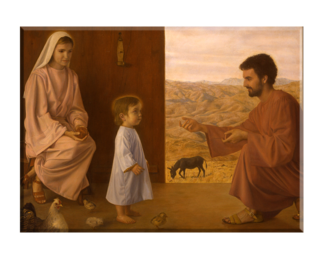 Święta Rodzina - 32 - Obraz religijny