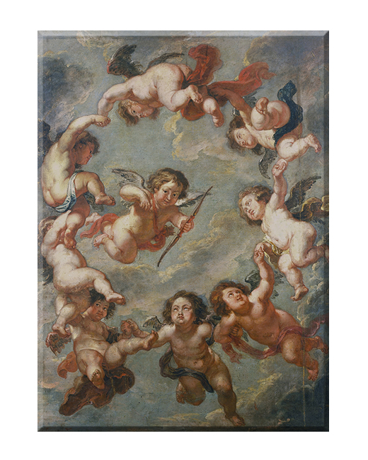 Aniołki - Paul Rubens - 110 - Obraz religijny