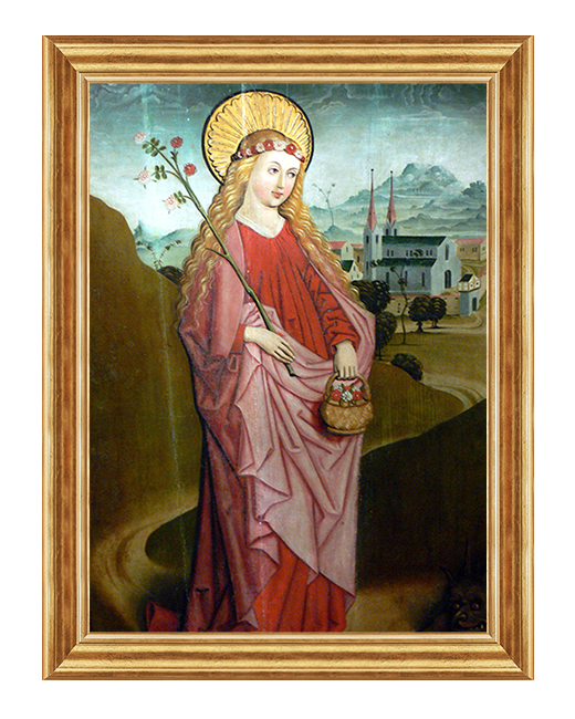 Święta Dorota z Cezarei - 03 - Obraz religijny