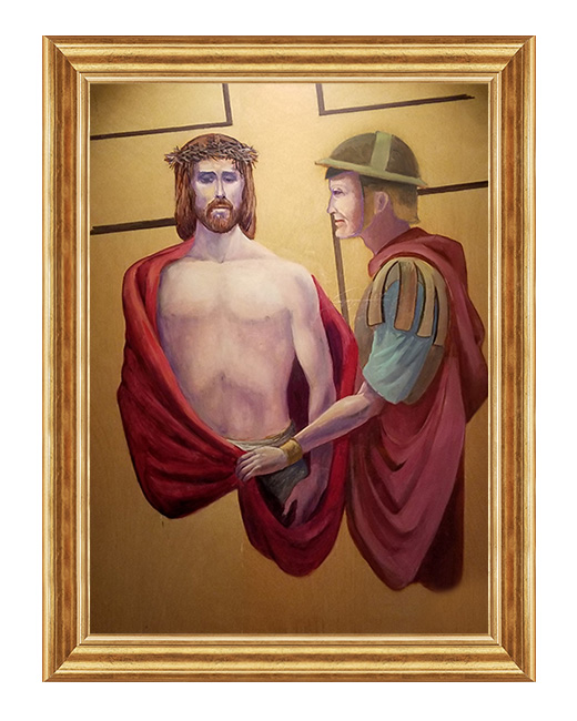 Jezus z szat obnażony - Stacja X - Salzburg