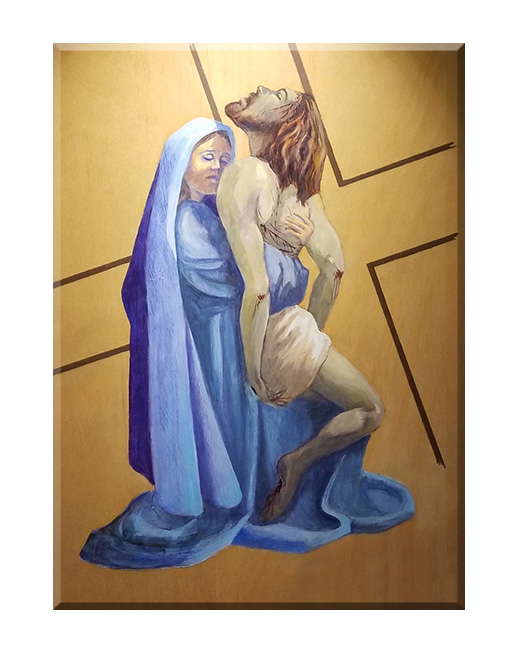 Jezus zdjęty z krzyża - Stacja XIII - Salzburg