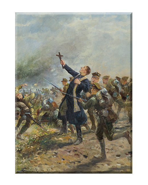 Ksiądz Ignacy Skorupka - 01 - Obraz religijny