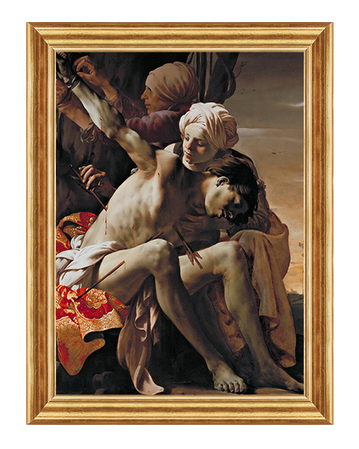 Święta Irena z Sebastianem - 01 - Obraz religijny