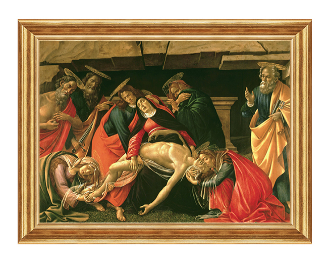 Pieta - 22 - Sandro Botticelli - Obraz religijny