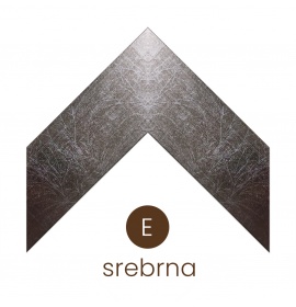 RAMA PODSTAWOWA - E srebrna #15x21