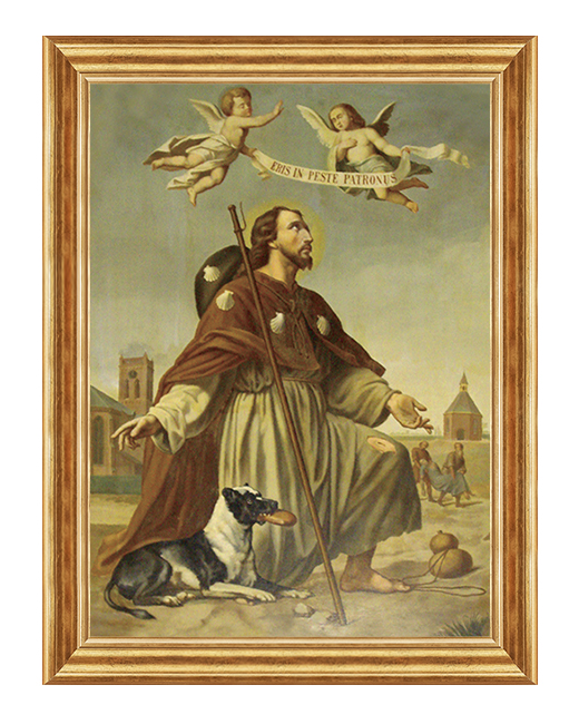 Święty Roch - Święty od epidemii - 04 - Obraz religijny