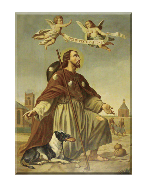 Święty Roch - Święty od epidemii - 04 - Obraz religijny