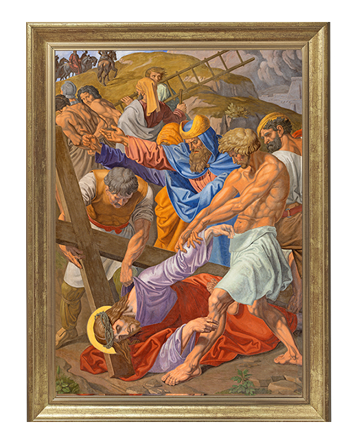 Jezus upada po raz pierwszy - Stacja III - Wiedeń