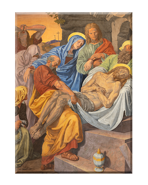 Jezus złożony do grobu - Stacja XIV - Wiedeń