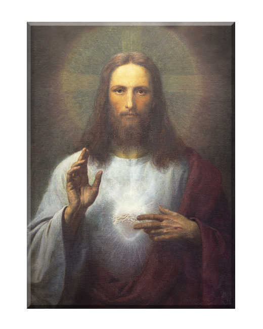 Serce Jezusa - 25 - Obraz religijny