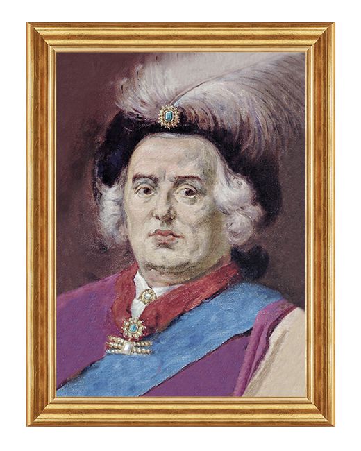 August III Sas - Obraz patriotyczny