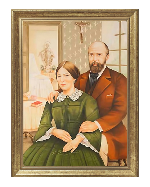 Błogosławieni Ludwik i Zelia Martin - 03 - Obraz religijny