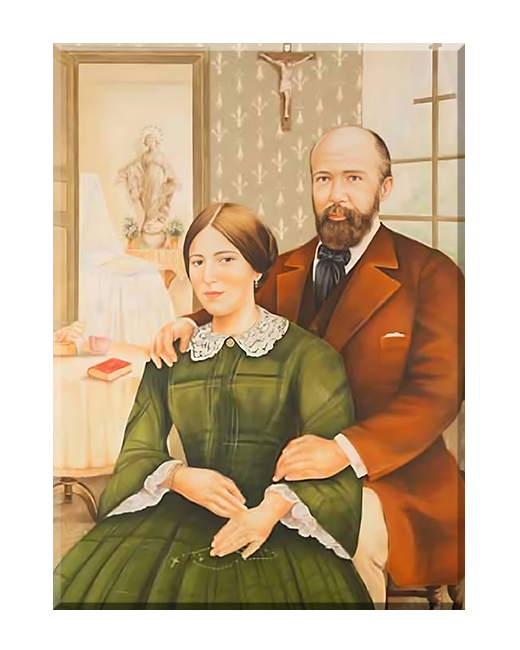Błogosławieni Ludwik i Zelia Martin - 03 - Obraz religijny