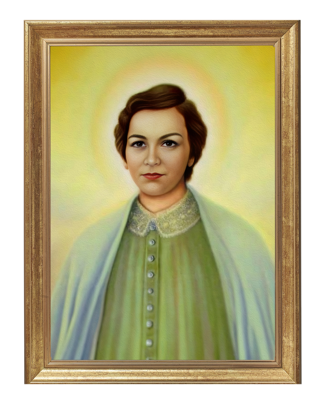 Błogosławiona Aniela Salawa - Apostołka Dobroci - Obraz na płótnie w ramie B