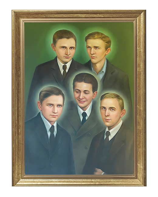 Błogosławiona Poznańska Piątka - Obraz religijny