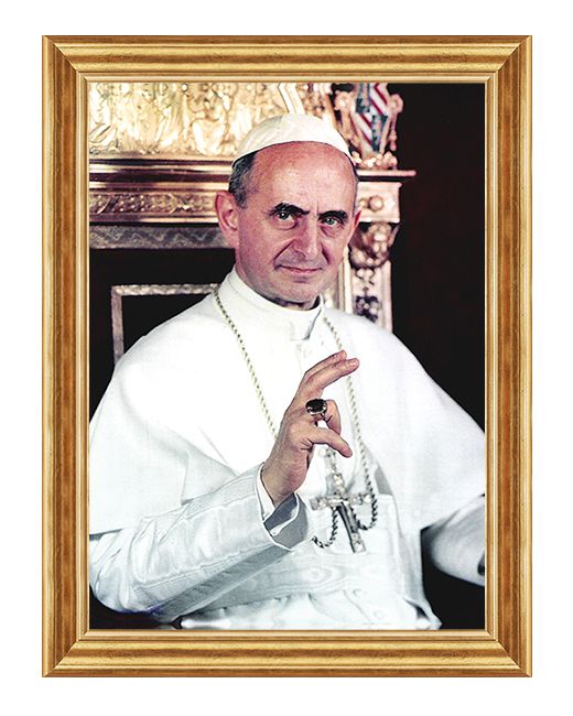 Blogoslawiony Papiez Pawel Vi - Obraz religijny