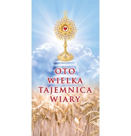 Boże Ciało - 68 - Baner Religijny - 100x200 cm