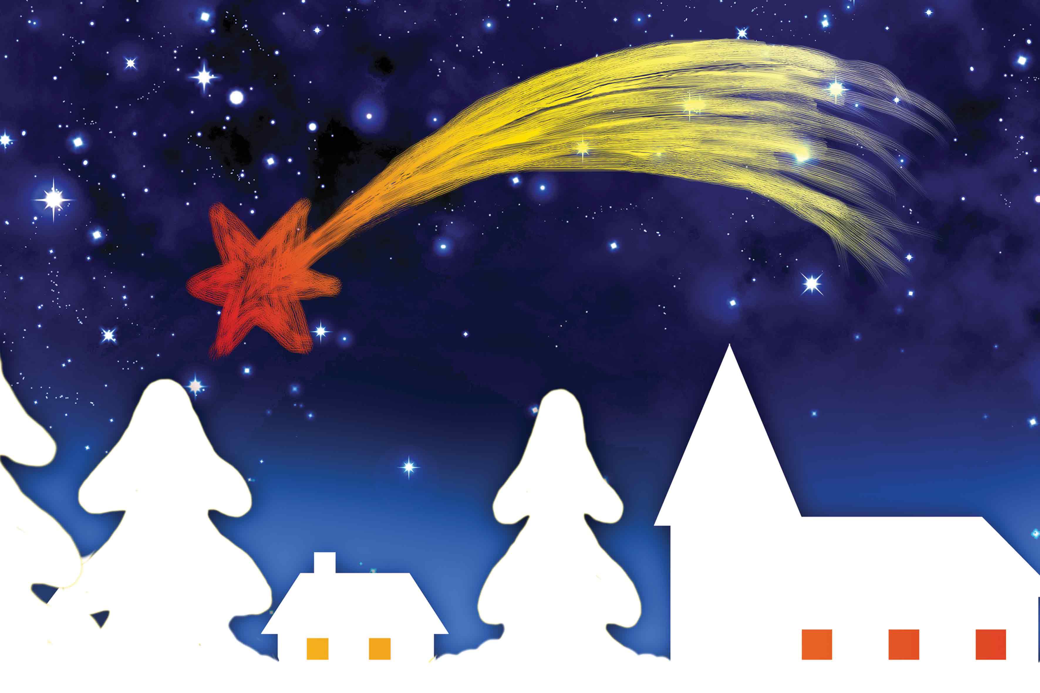 Boże Narodzenie - Tło szopki - 08 - Baner religijny - 300x200 cm