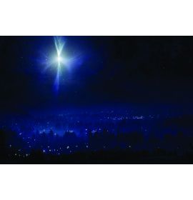 Boże Narodzenie - Tło szopki - 29 - Baner religijny - 300x200 cm