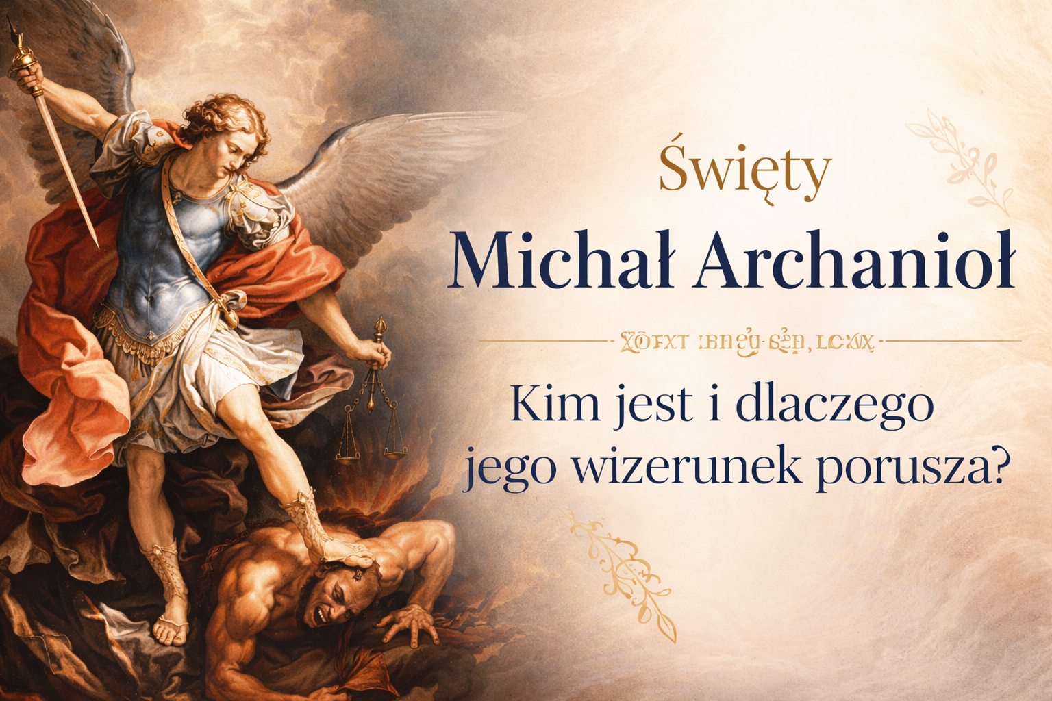Kim był św. Michał Archanioł i dlaczego jego wizerunek tak porusza