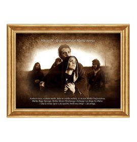 Jezus spotyka Matkę swoją - Stacja IV - wg rozważań Stefana Wyszyńskiego