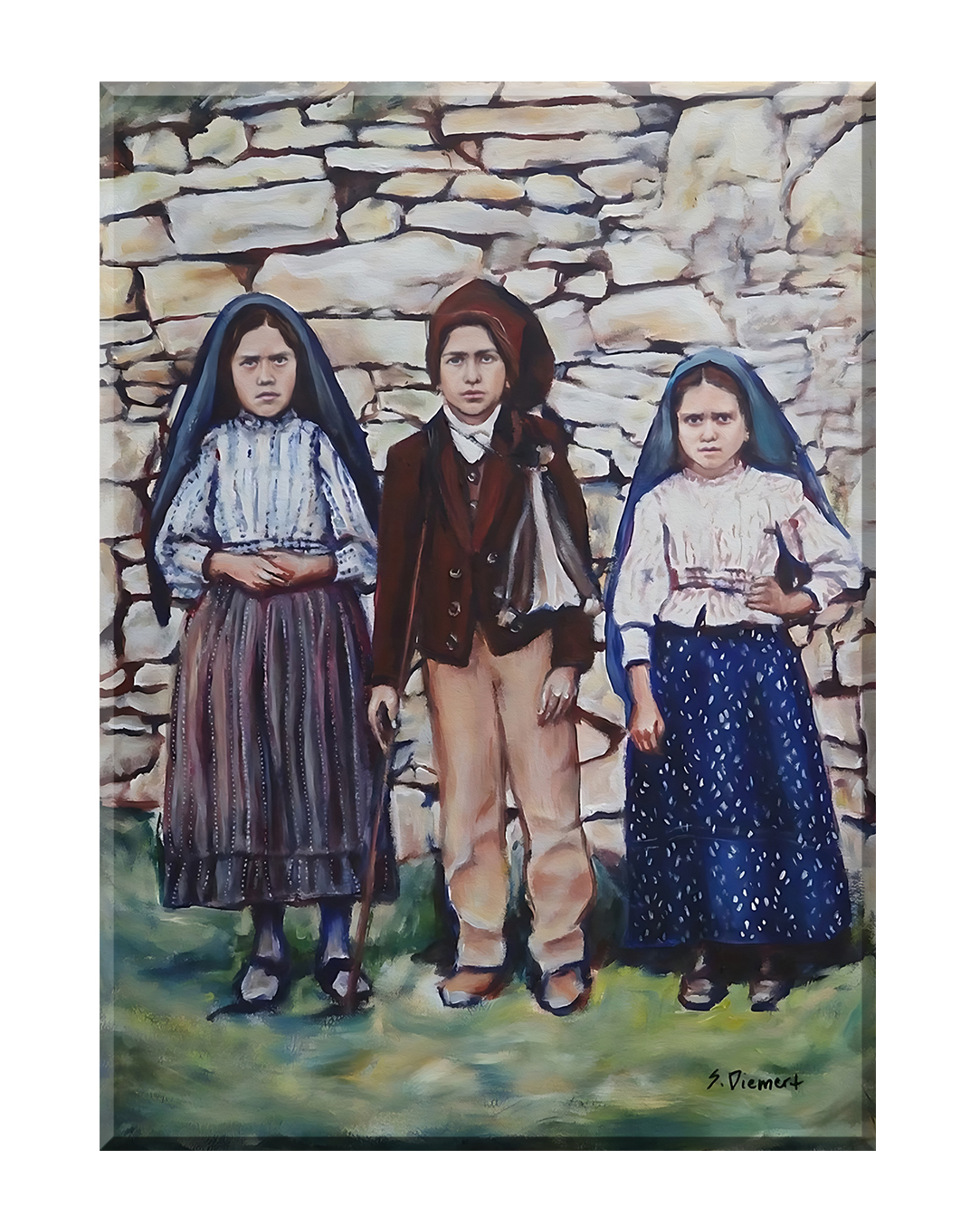 Dzieci fatimskie - 01 - Obraz religijny